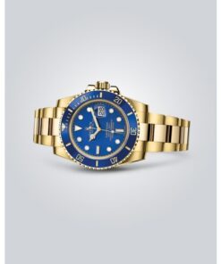 Rolex Submariner Tachymeter Blue Dial Gold Watch - Image 2