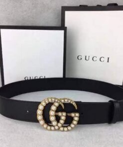 Black Gucci Belt