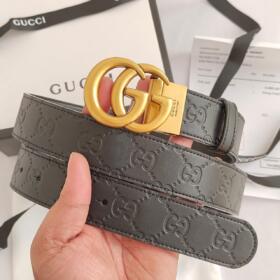 Gucci Belt Men - Buy Gucci Black Leather Belt For Men - Dilli Bazar