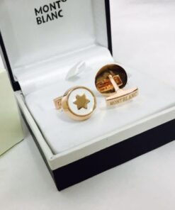 Mont Blanc Gold Cufflinks