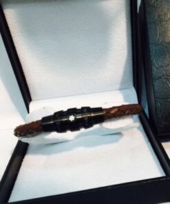 Mont Blanc Leather Bracelet