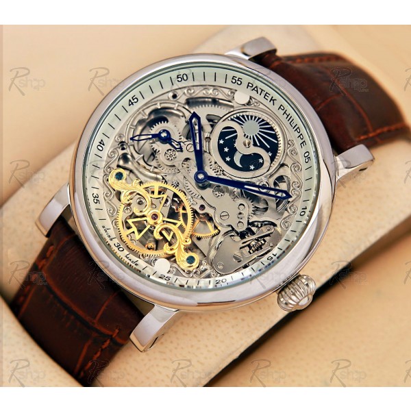 Buy Men Patek Philippe Skeleton Watch (BT118)